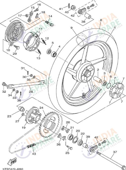 REAR WHEEL